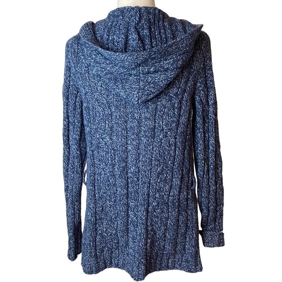 Abercrombie & Fitch Vintage Merino Wool Blend Knit Open Front Cardigan - Picture 2 of 8